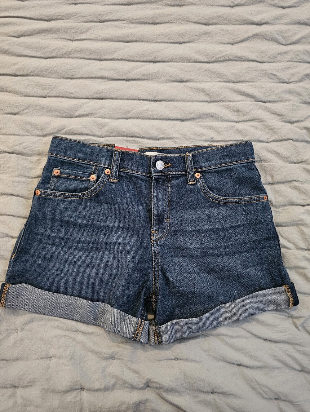 NWT Levis Girls Girlfriend Shorts